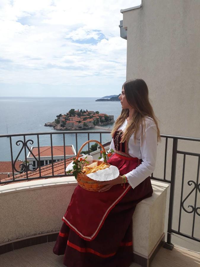 Apartments Leut Sveti Stefan Kültér fotó
